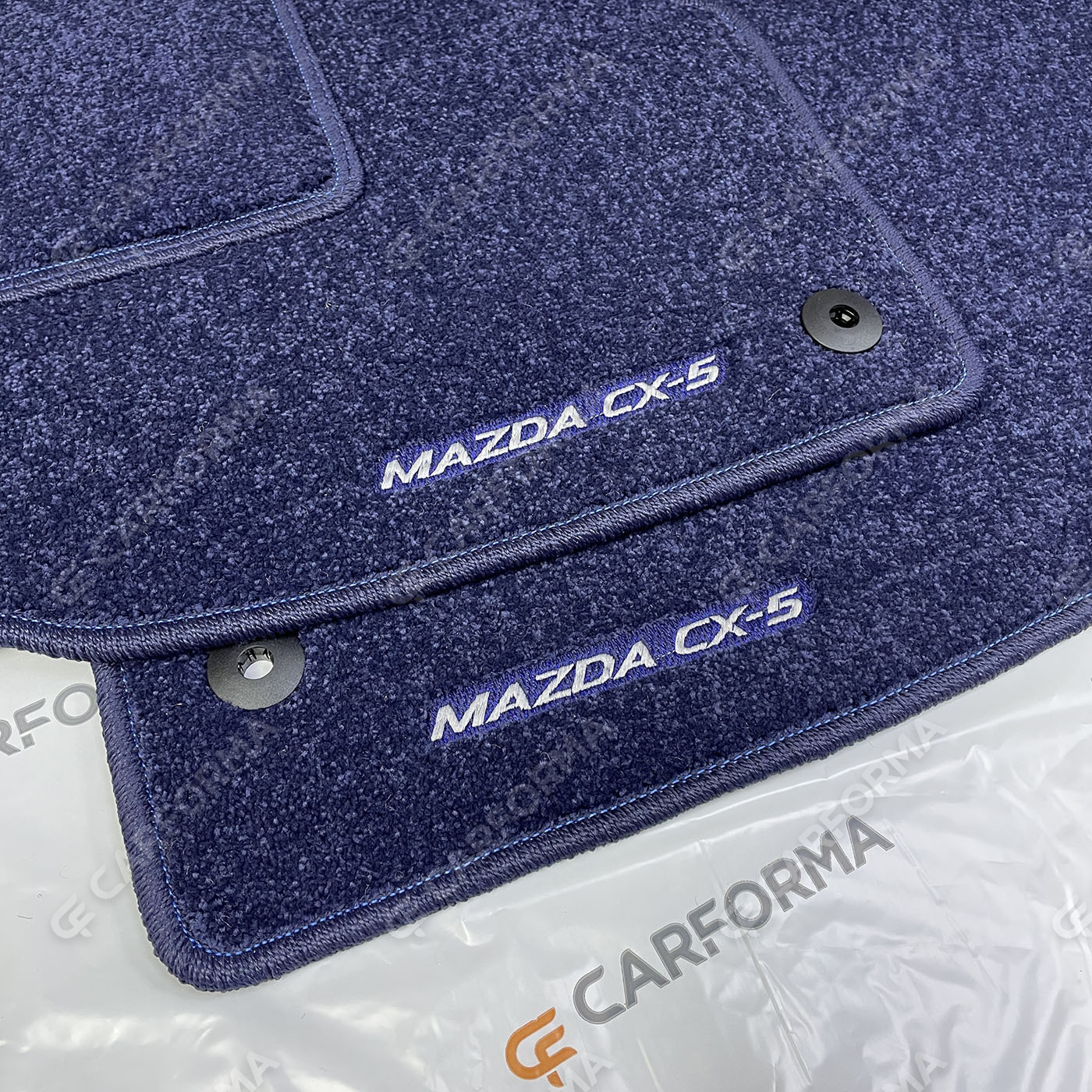 Ворсовые коврики на Mazda CX5 II 2016&nbsp;-&nbsp;2026 в Шахтах