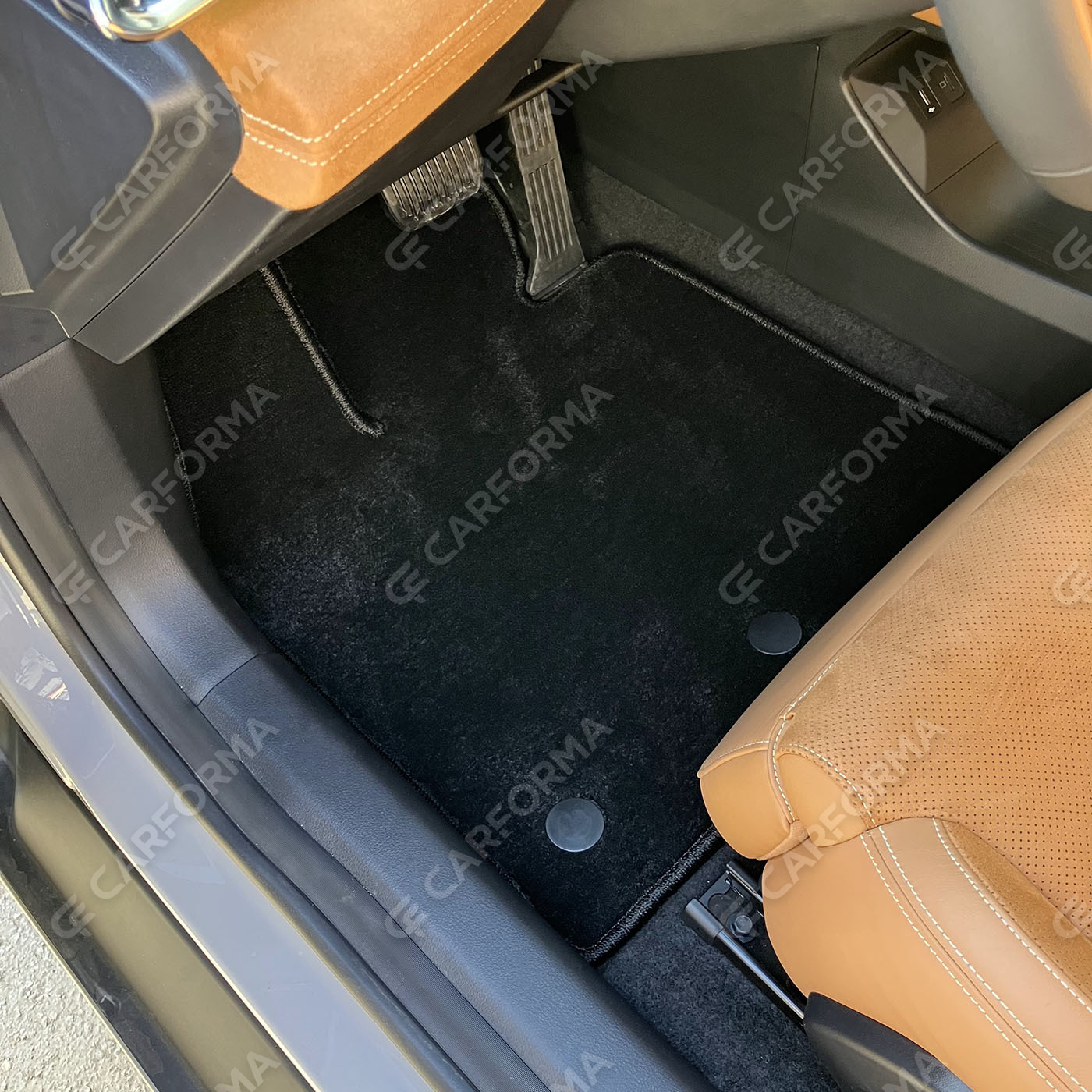 Ворсовые коврики на Mazda EZ-6 2024&nbsp;-&nbsp;2026 в Шахтах