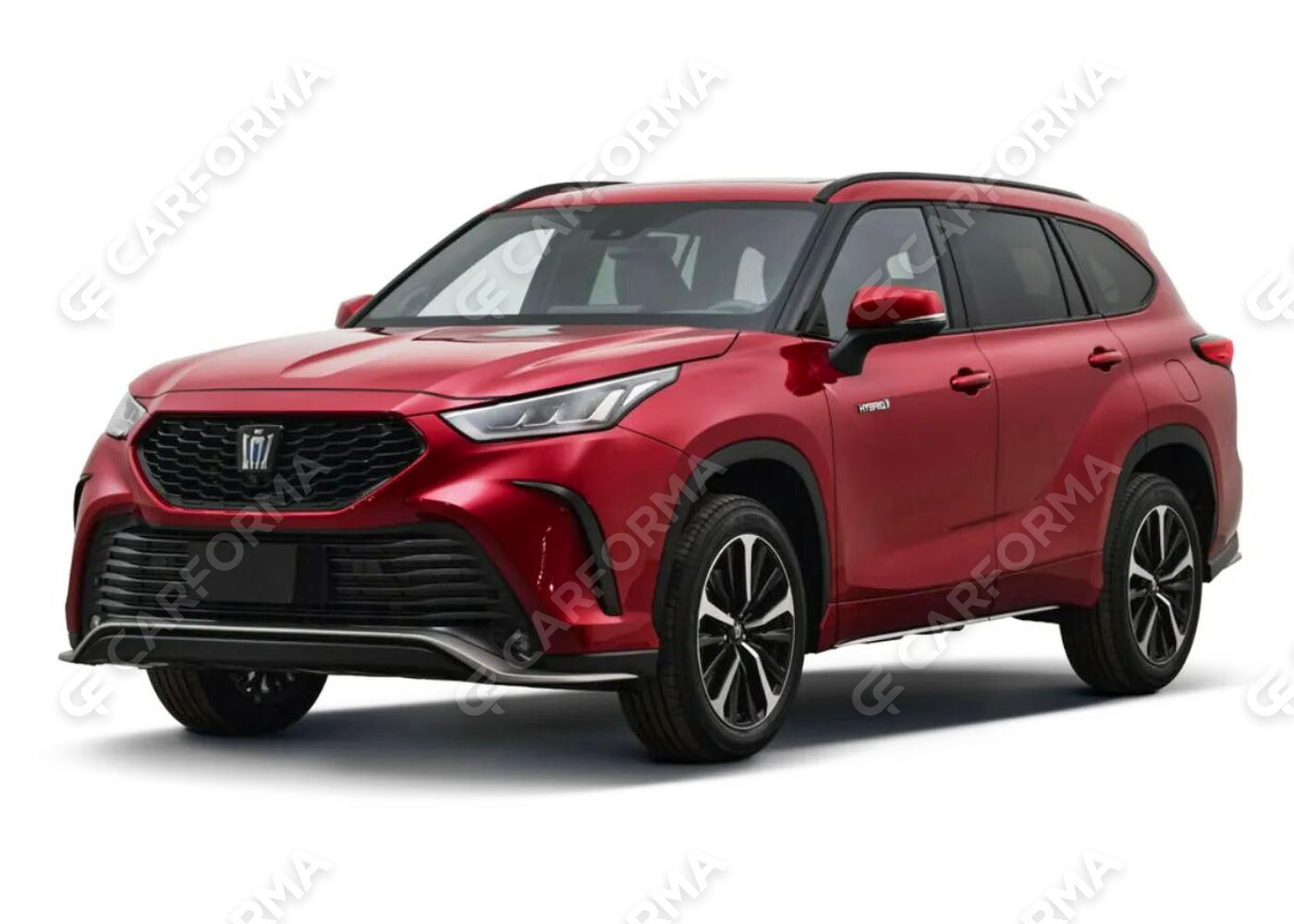 Ворсовые коврики на Toyota Crown Kluger 2021&nbsp;-&nbsp;2026 в Шахтах