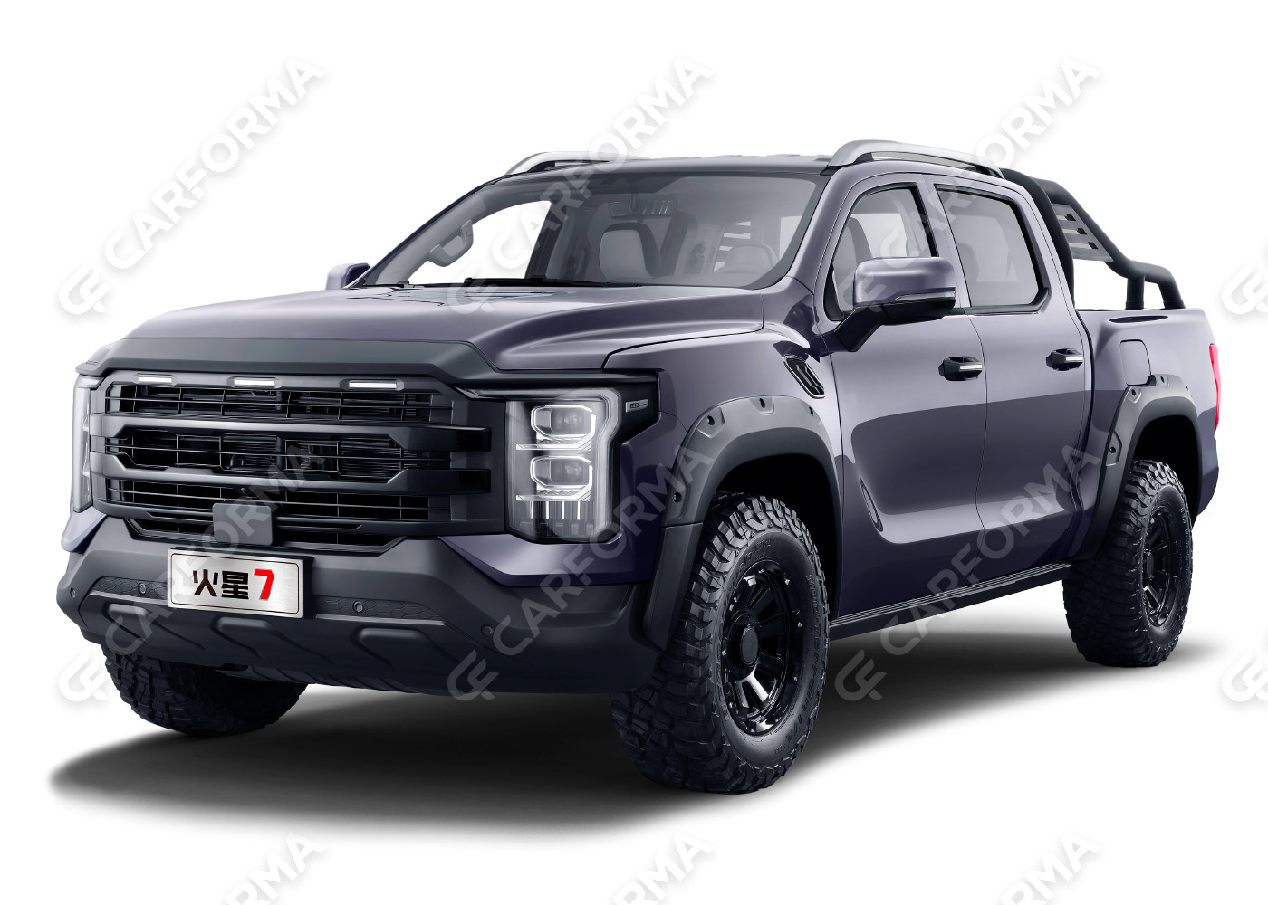 Ворсовые коврики на Foton Tunland V7 2024&nbsp;-&nbsp;2026