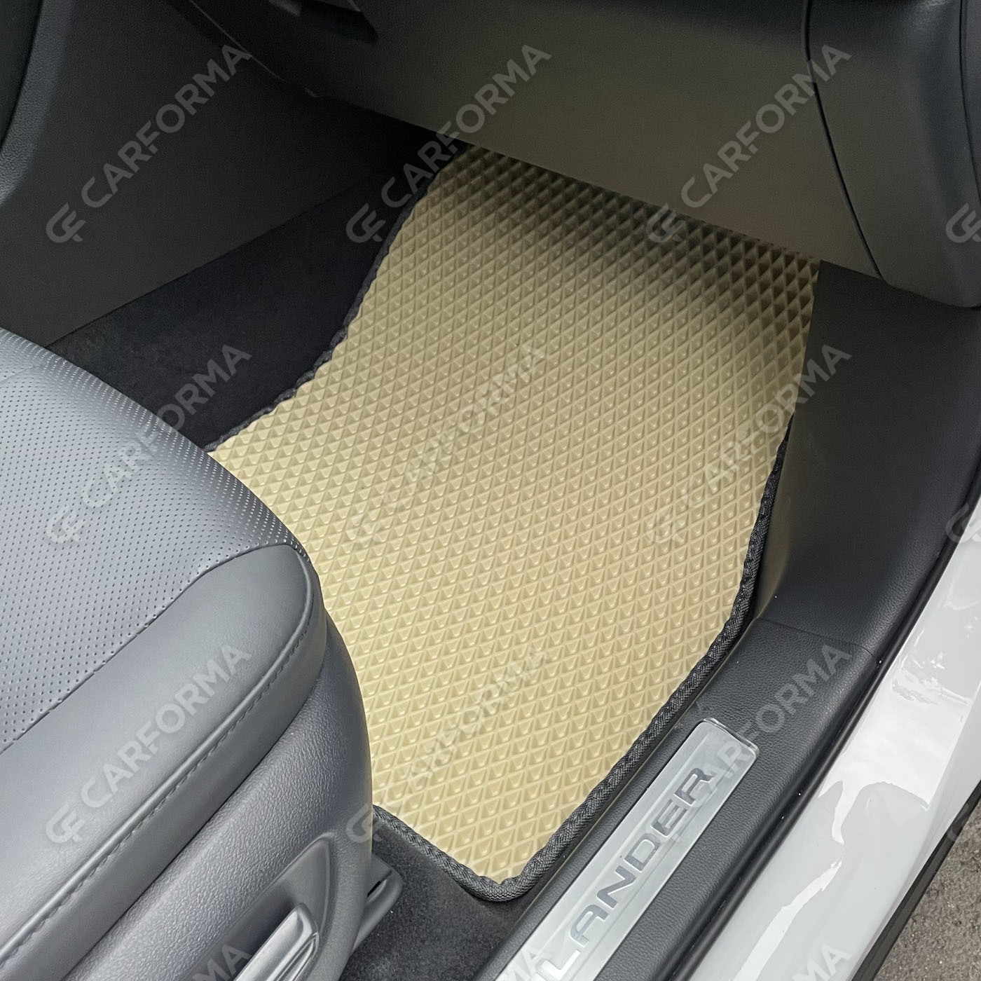 Ворсовые коврики на Toyota Crown Kluger 2021&nbsp;-&nbsp;2026 в Шахтах