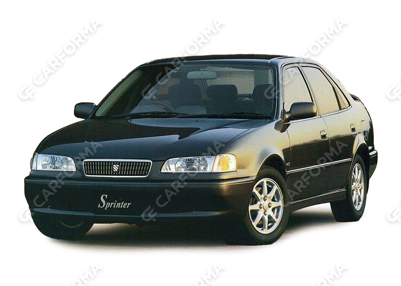 Ворсовые коврики на Toyota Sprinter (E11) 1995&nbsp;-&nbsp;2000
