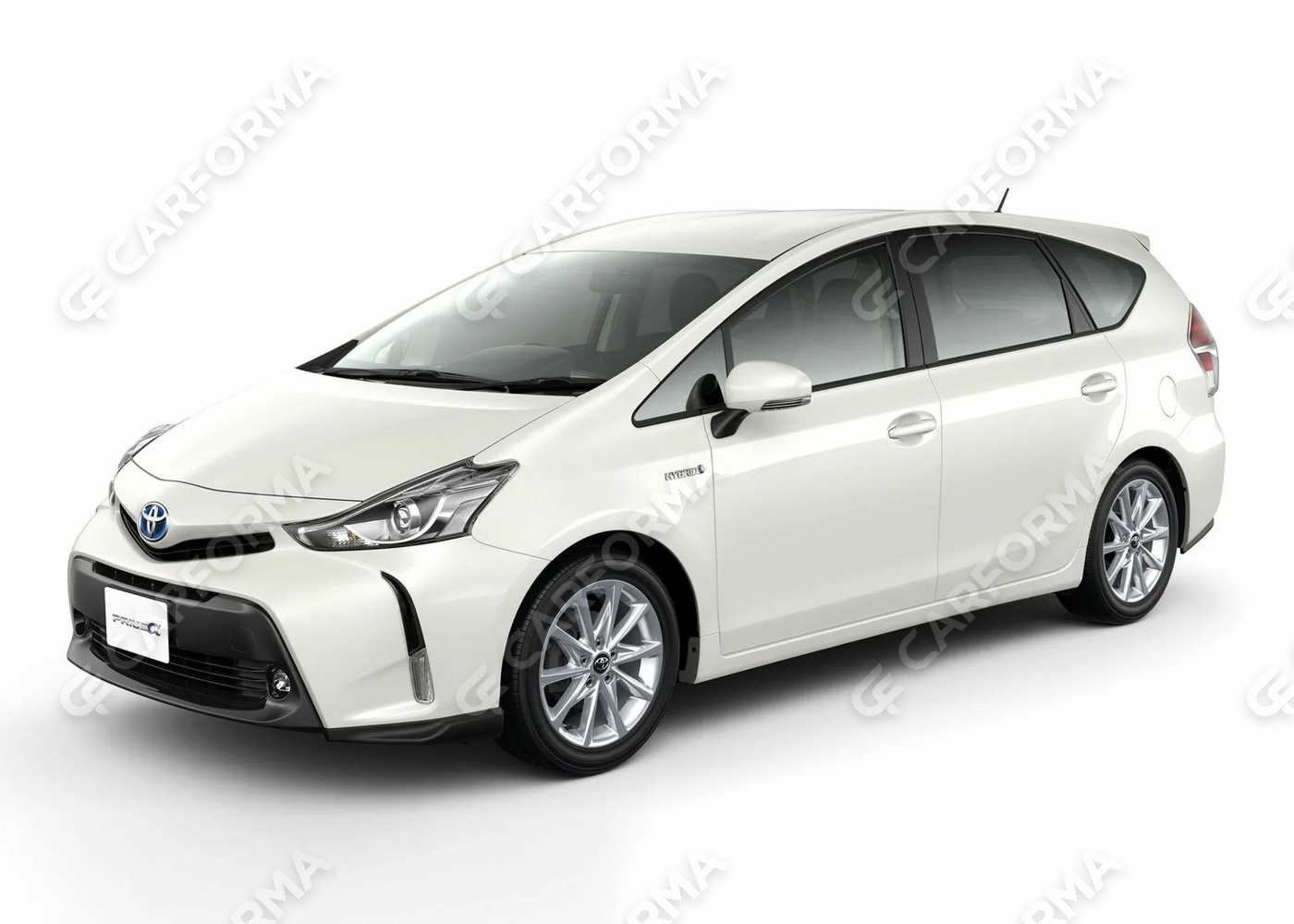 Ворсовые коврики на Toyota Prius Alpha 2011&nbsp;-&nbsp;2021 в Шахтах