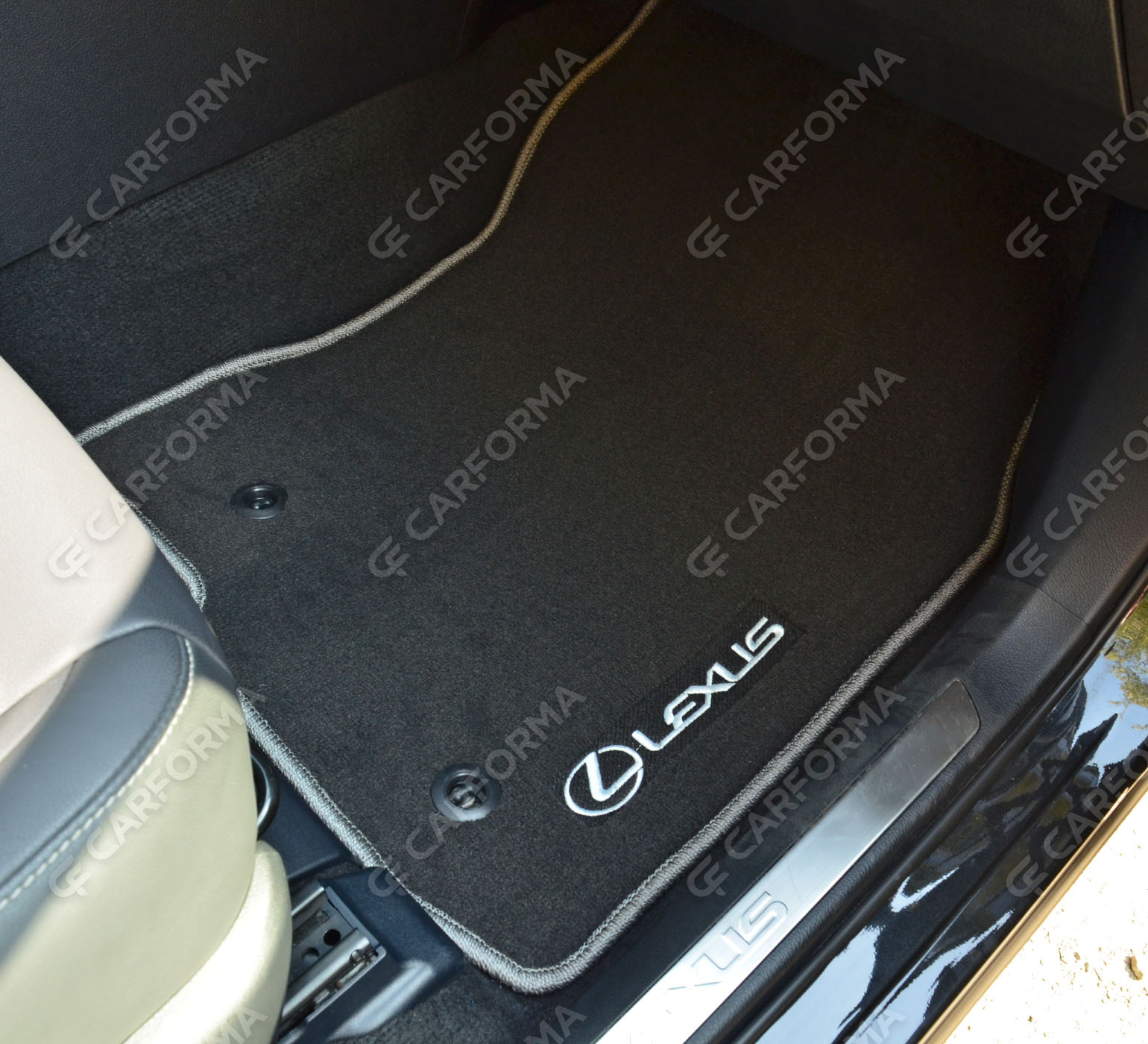 Ворсовые коврики на Lexus NX I 2014&nbsp;-&nbsp;2021 в Шахтах