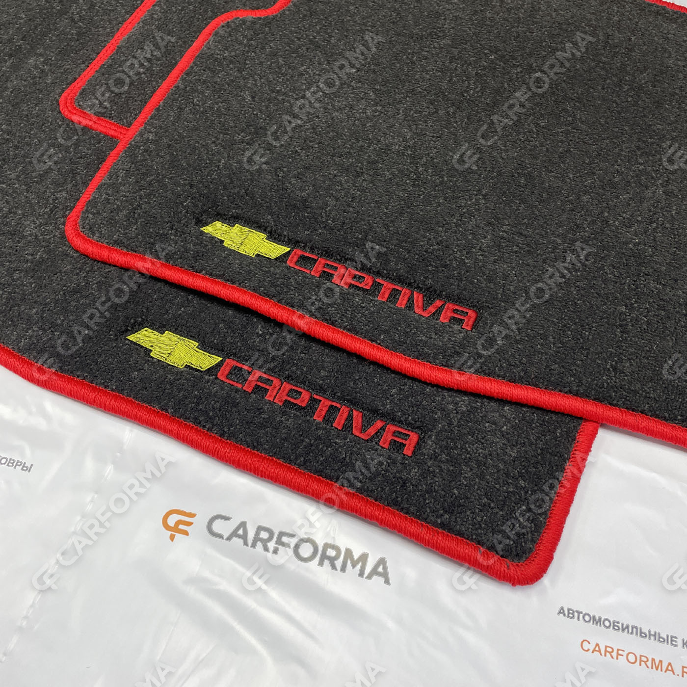 Ворсовые коврики на Chevrolet Captiva 2006&nbsp;-&nbsp;2016 в Шахтах