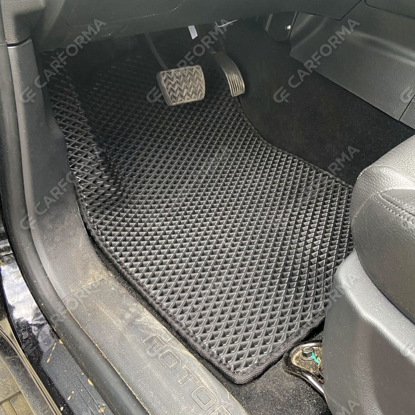 Ворсовые коврики на Foton Tunland G7 2019&nbsp;-&nbsp;2026 в Шахтах