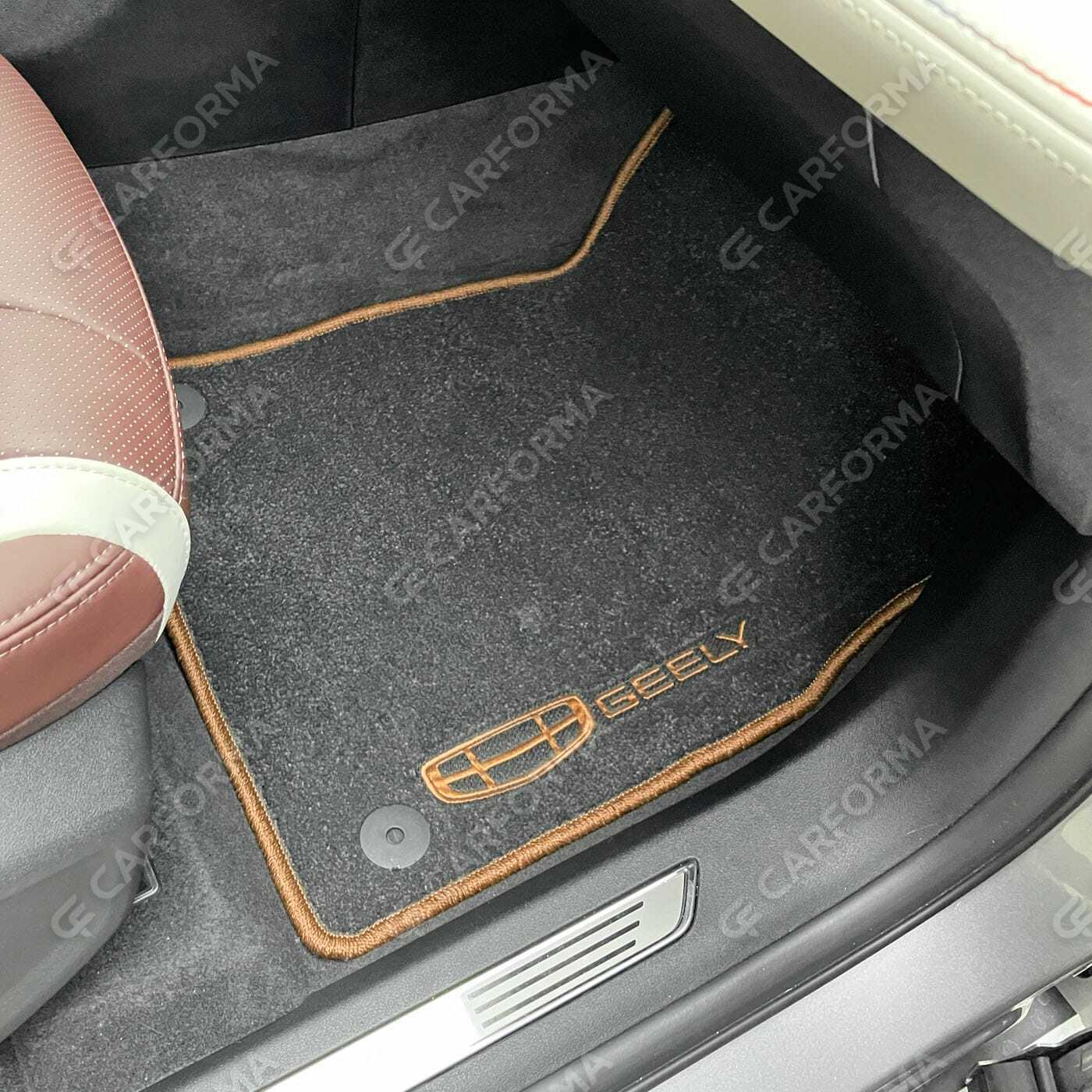 Ворсовые коврики на Geely Monjaro Гибрид 2022&nbsp;-&nbsp;2026 в Шахтах