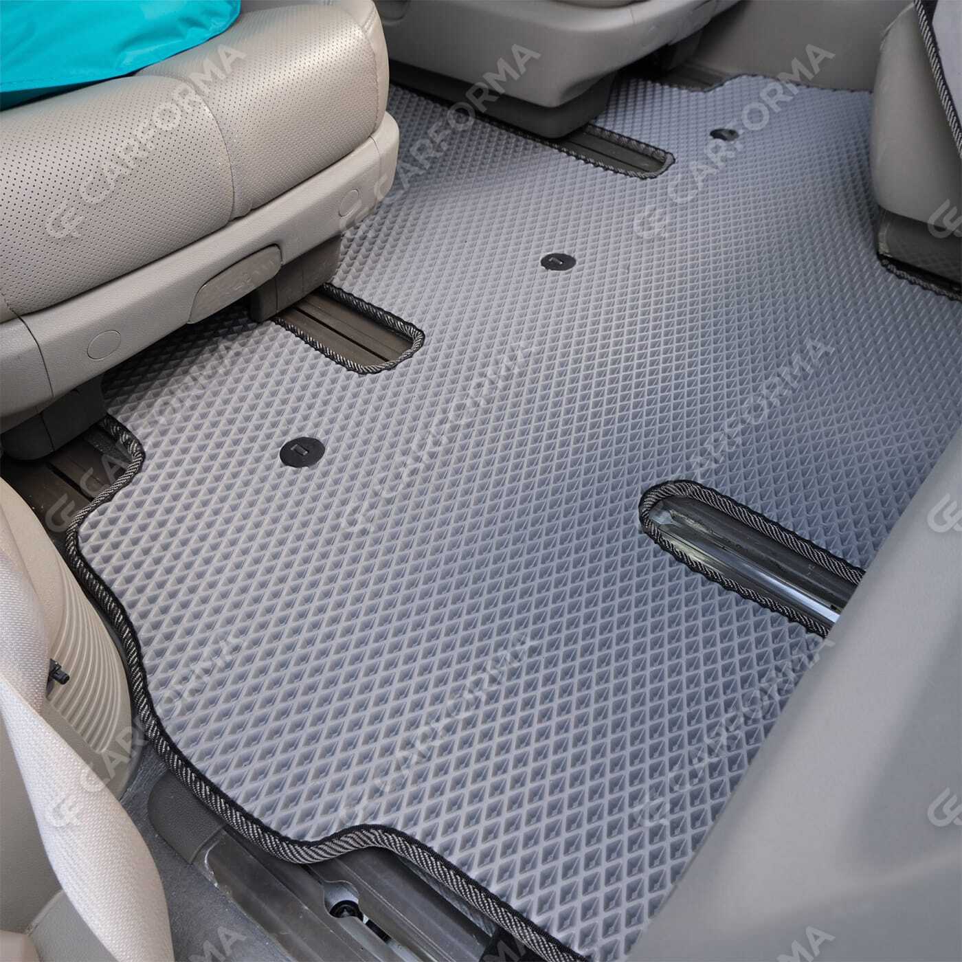 Ворсовые коврики на KIA Carnival III 9 мест и 11 мест 2014&nbsp;-&nbsp;2021 в Шахтах