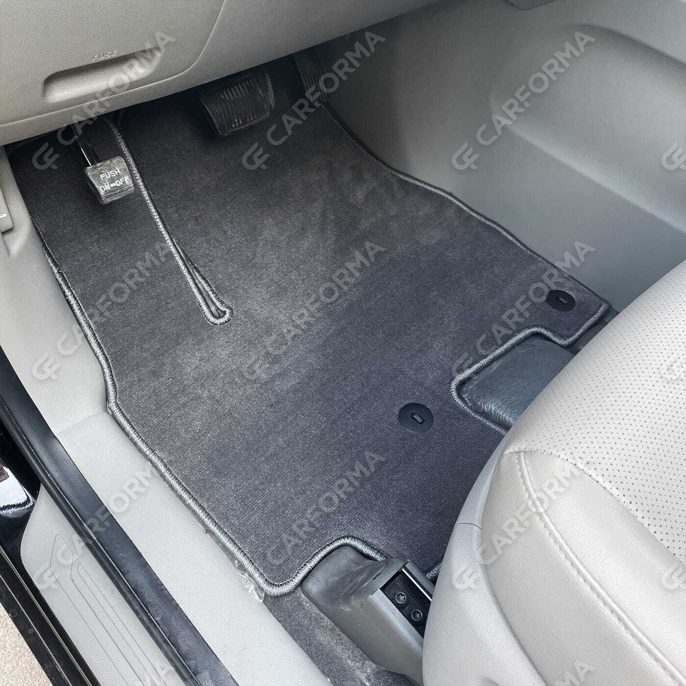 Ворсовые коврики на KIA Carnival III 9 мест и 11 мест 2014&nbsp;-&nbsp;2021 в Шахтах