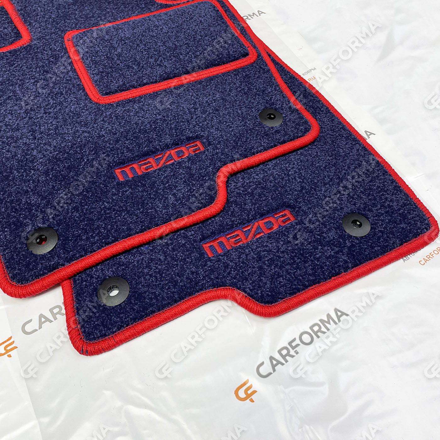 Ворсовые коврики на Mazda EZ-6 2024&nbsp;-&nbsp;2026 в Шахтах