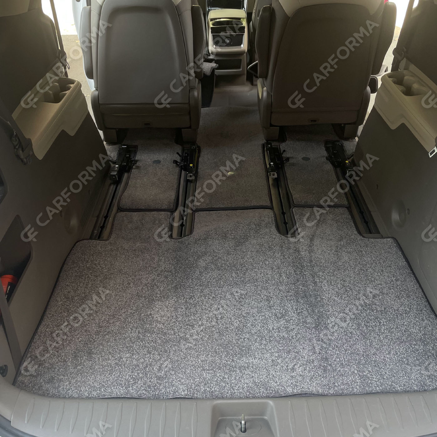 Ворсовые коврики на KIA Carnival IV 11 мест 2020&nbsp;-&nbsp;2026 в Шахтах