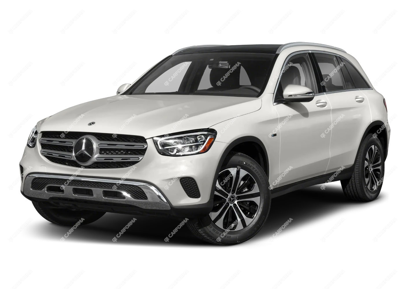 Ворсовые коврики на Mercedes GLC (X253) 2015 - 2023