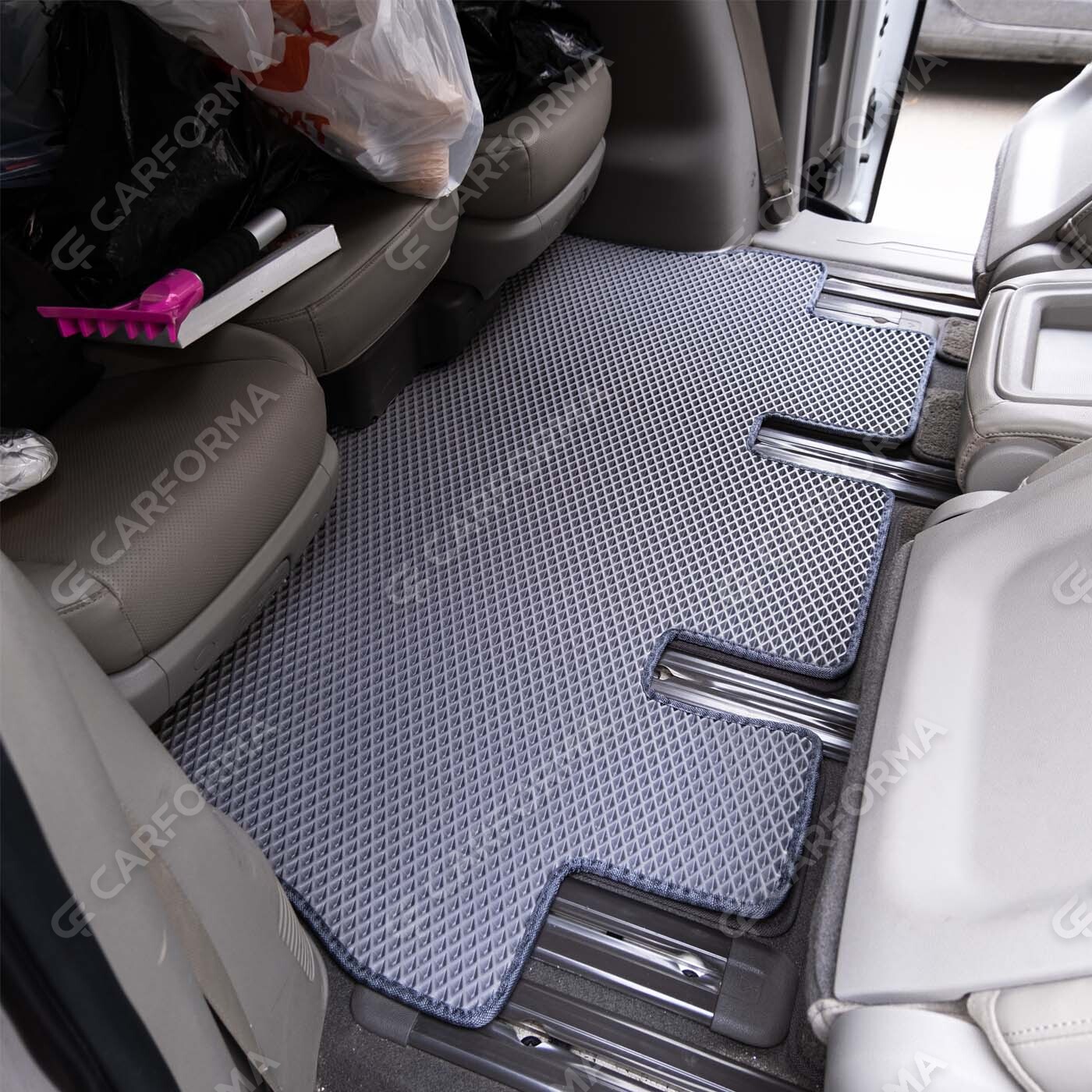 Ворсовые коврики на KIA Carnival III 9 мест и 11 мест 2014&nbsp;-&nbsp;2021 в Шахтах