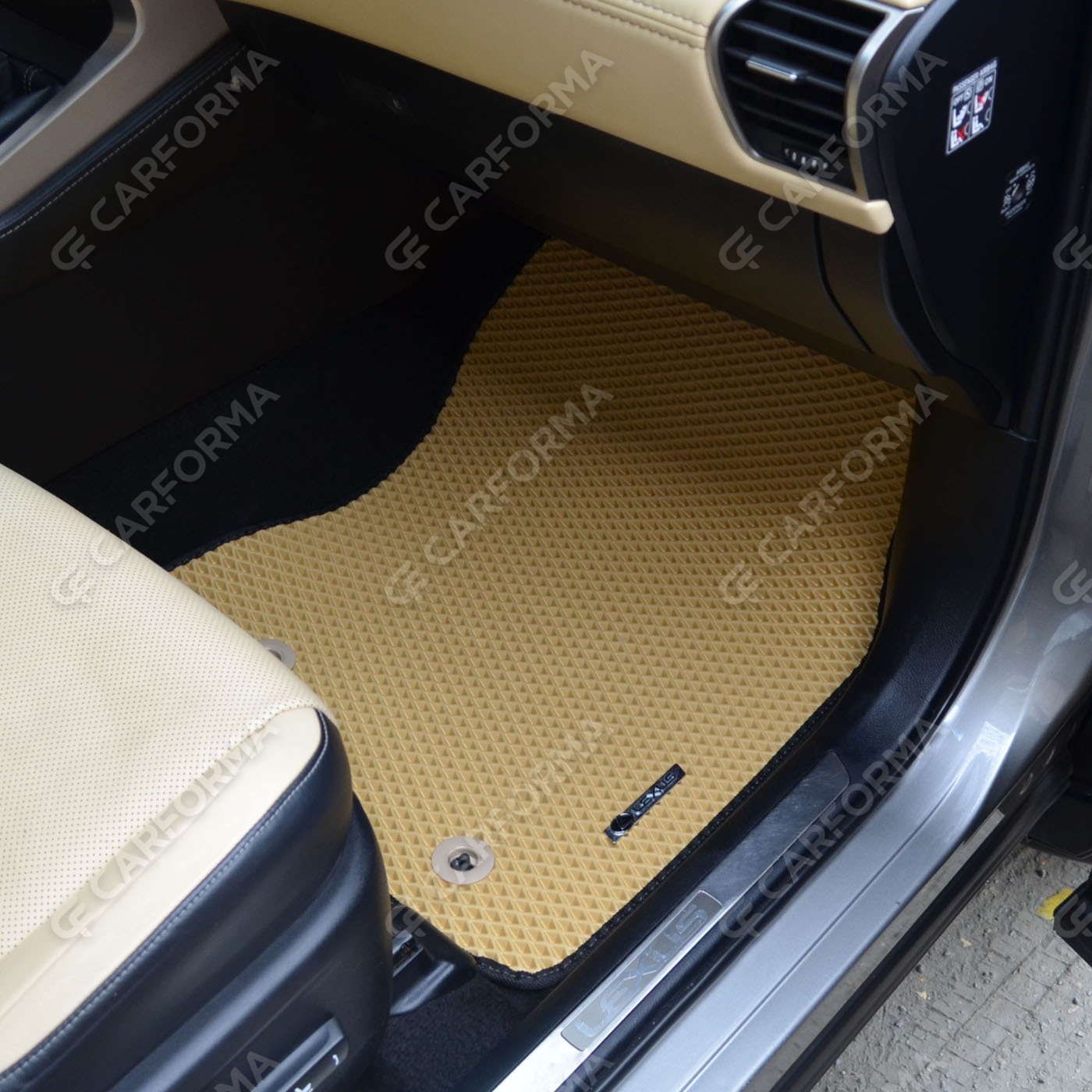 Ворсовые коврики на Lexus NX I 2014&nbsp;-&nbsp;2021 в Шахтах