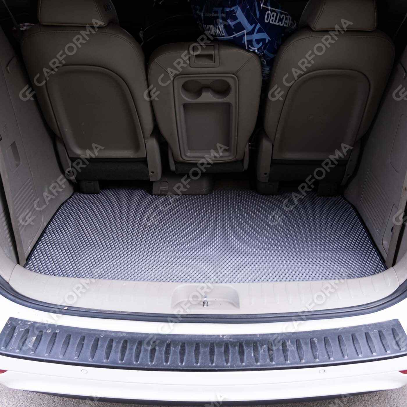 Ворсовые коврики на KIA Carnival III 9 мест и 11 мест 2014&nbsp;-&nbsp;2021 в Шахтах