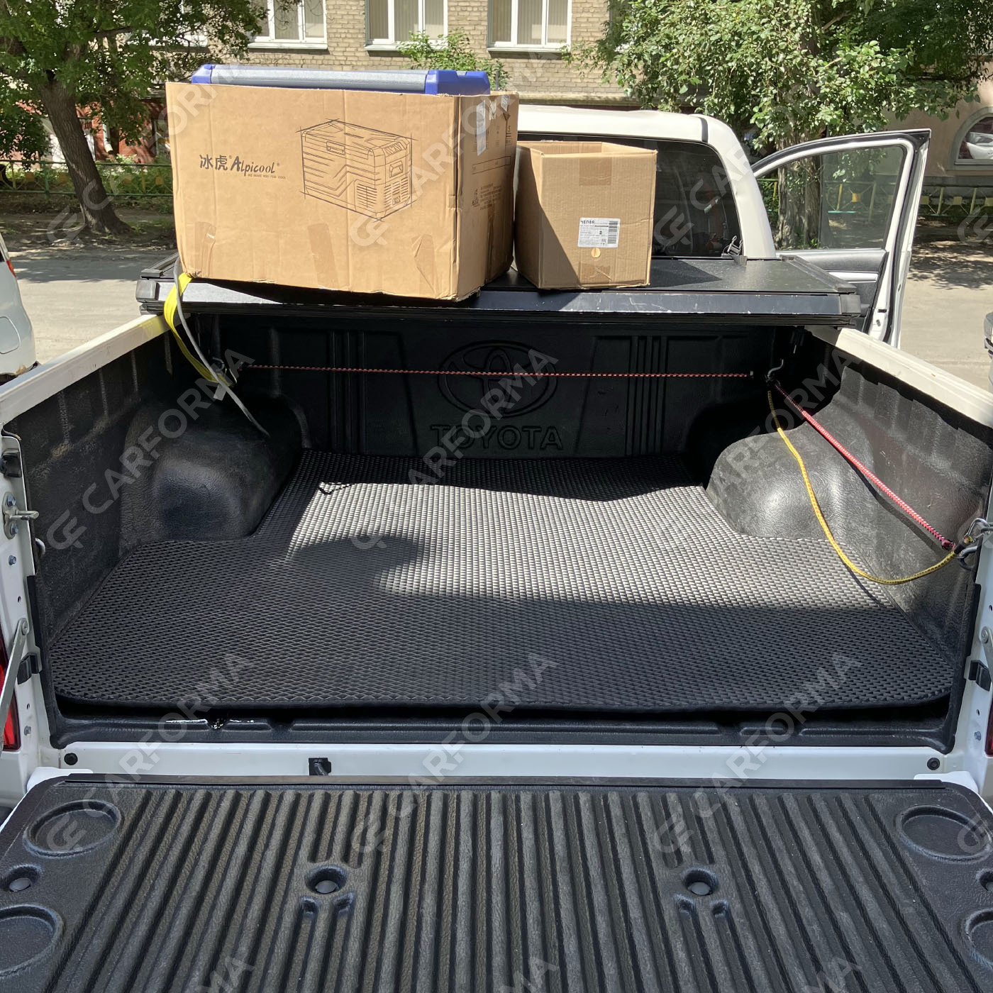 Ворсовые коврики на Toyota Hilux VII 2008&nbsp;-&nbsp;2015 в Шахтах