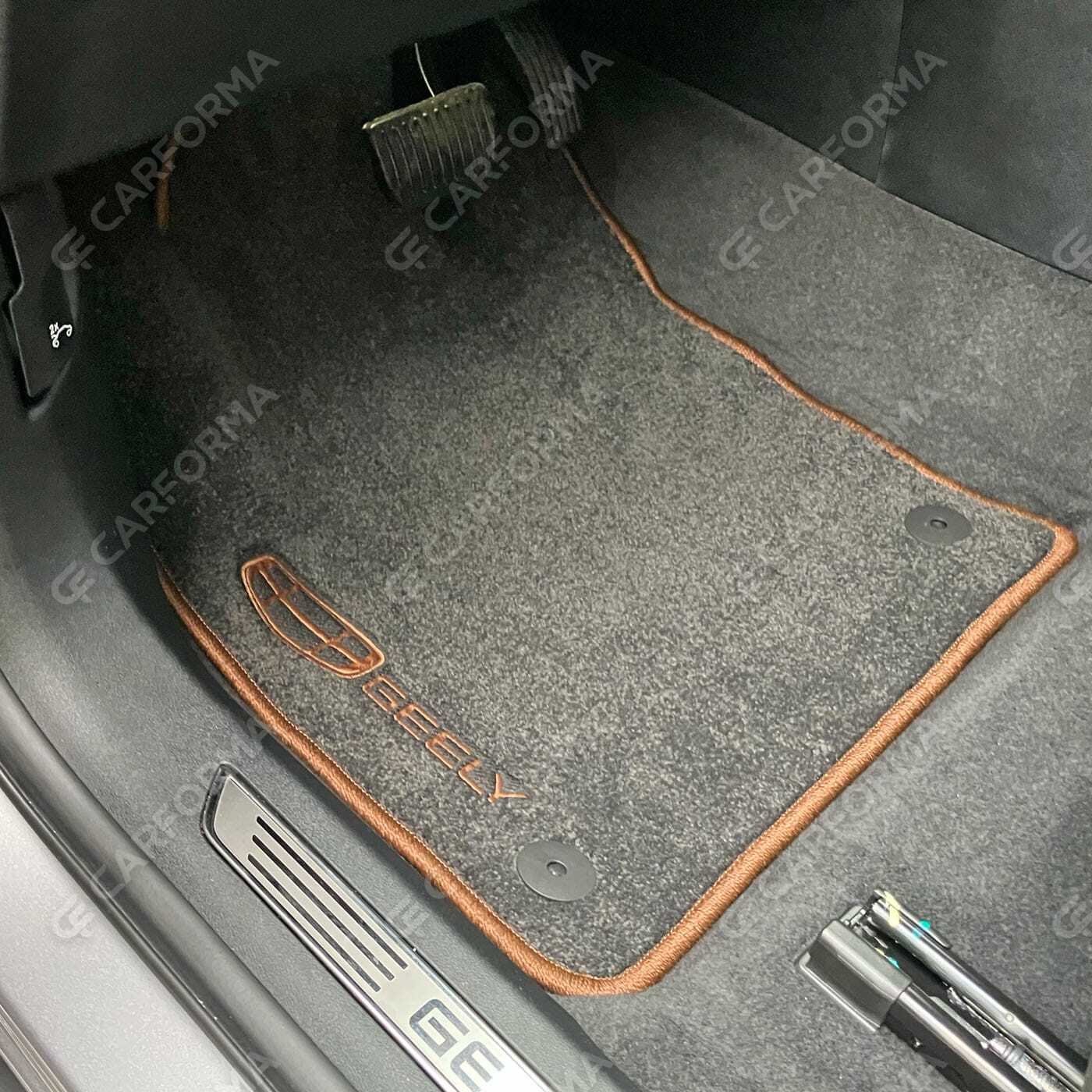 Ворсовые коврики на Geely Monjaro Гибрид 2022&nbsp;-&nbsp;2026 в Шахтах