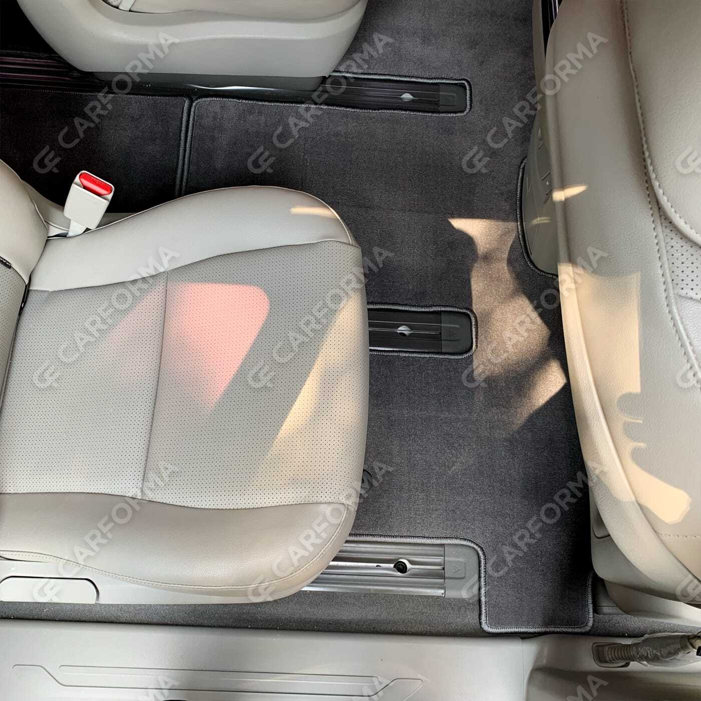 Ворсовые коврики на KIA Carnival III 9 мест и 11 мест 2014&nbsp;-&nbsp;2021 в Шахтах