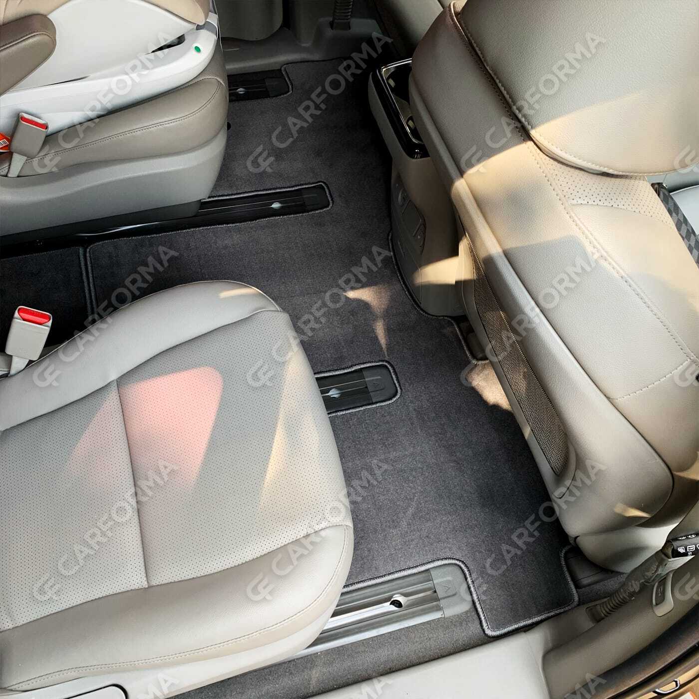 Ворсовые коврики на KIA Carnival III 9 мест и 11 мест 2014&nbsp;-&nbsp;2021 в Шахтах