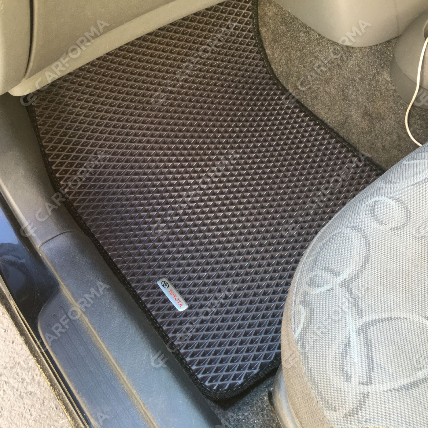 Ворсовые коврики на Toyota Vitz I 1998&nbsp;-&nbsp;2005 в Шахтах