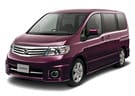 Ворсовые коврики на Nissan Serena (C25) 2005 - 2010 в Шахтах