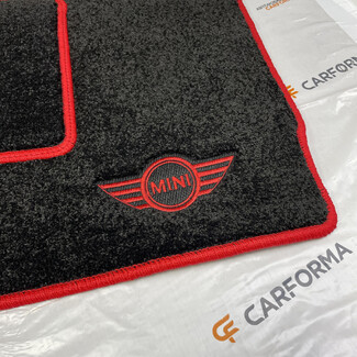 Ворсовые коврики на Mini Cooper Countryman (U25) 2023 - 2026 в Шахтах Ворсовые коврики на Mini Cooper Countryman (U25) 2023 - 2026 в Шахтах