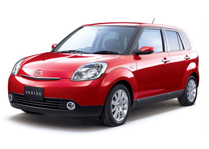 Ворсовые коврики на Mazda Verisa 2004 - 2015 в Шахтах