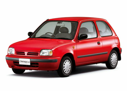 Ворсовые коврики на Nissan March (K11) 1992 - 2002 в Шахтах