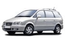 Ворсовые коврики на Hyundai Trajet 1999 - 2008 в Шахтах