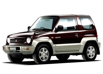 Ворсовые коврики на Mitsubishi Pajero Junior 1995 - 1998 в Шахтах
