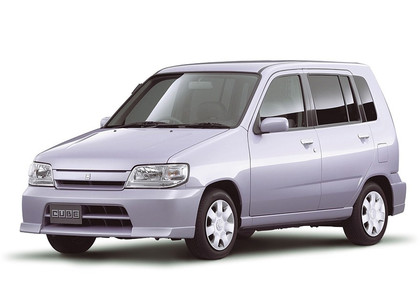 Ворсовые коврики на Nissan Cube I 1998 - 2002 в Шахтах