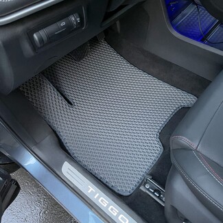 Ворсовые коврики на Chery Tiggo 7L 2024 - 2026 в Шахтах Ворсовые коврики на Chery Tiggo 7L 2024 - 2026 в Шахтах