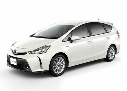 Ворсовые коврики на Toyota Prius Alpha 2011&nbsp;-&nbsp;2021 в Шахтах