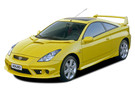 Ворсовые коврики на Toyota Celica (T23) 1999 - 2006 в Шахтах