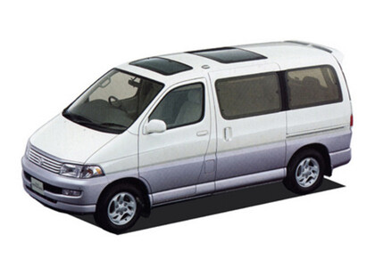 EVA коврики на Toyota Hiace Regius (xH10) 1997 - 2002 в Шахтах