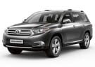EVA коврики на Toyota Highlander II 2007 - 2013 в Шахтах