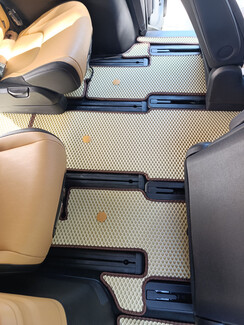 Ворсовые коврики на KIA Carnival IV корейская сборка 2020 - 2025 в Шахтах