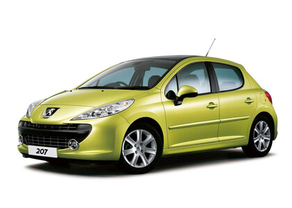 Ворсовые коврики на Peugeot 207 2006 - 2012 в Шахтах