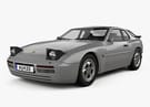 Ворсовые коврики на Porsche 944 1981 - 1991 в Шахтах