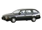 Ворсовые коврики на Toyota Sprinter (E10) 1991 - 2002 в Шахтах
