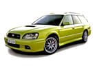 Ворсовые коврики на Subaru Legacy III 1998 - 2003 в Шахтах
