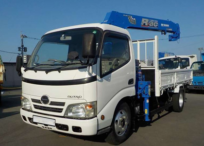 Ворсовые коврики на Hino 300 I узкая кабина 1999 - 2015 в Шахтах