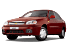 Ворсовые коврики на Chevrolet Lanos 2002 - 2009 в Шахтах