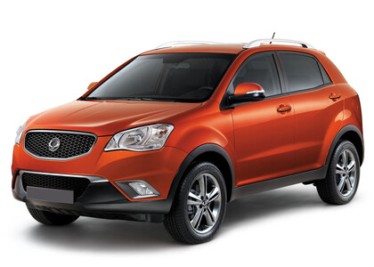 EVA коврики на SsangYong Actyon II 2010 - 2021 в Шахтах