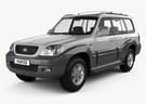 Ворсовые коврики на Hyundai Terracan 2001 - 2008 в Шахтах