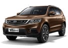 EVA коврики на Geely Emgrand X7 второй рестайлинг 2019 - 2022 в Шахтах