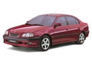 Ворсовые коврики на Toyota Avensis I 1997 - 2002 в Шахтах