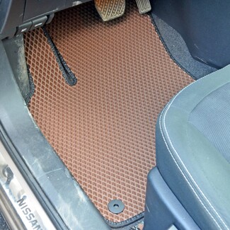 Ворсовые коврики на Nissan Qashqai+2 (J10) 2008 - 2013 в Шахтах