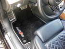 Ворсовые коврики на Audi A6 Allroad quattro (C7) 2012 - 2019 в Шахтах