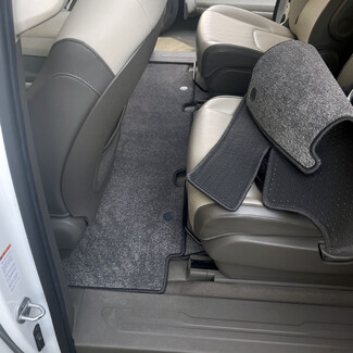 Ворсовые коврики на KIA Carnival IV 11 мест 2020&nbsp;-&nbsp;2026 в Шахтах